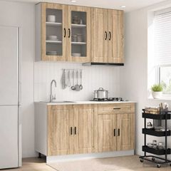 Μονάδα κουζίνας PORTO 4 pcs Sonoma Δρυς Επεξεργασμένο Ξύλο 3438337