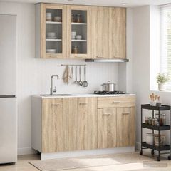 Μονάδα κουζίνας LYON 4 pcs Sonoma Δρυς Επεξεργασμένο Ξύλο 3438357