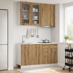 Μονάδα κουζίνας LYON 4 pcs Artisan Δρυς Επεξεργασμένο Ξύλο 3438362