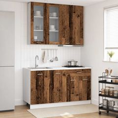Μονάδα κουζίνας LYON 4 pcs Παλαιωμένο ξύλο Επεξεργασμένο Ξύλο 3438369