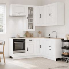Μονάδα κουζίνας KALMAR 8 pcs Γυαλιστερό Λευκό 3438385
