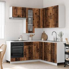 Μονάδα κουζίνας KALMAR 8 pcs Παλαιωμένο ξύλο Επεξεργασμένο Ξύλο 3438389