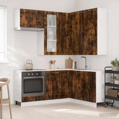 Μονάδα κουζίνας LUCCA 8 pcs Καπνισμένο Ξύλο Δρυός 3438406