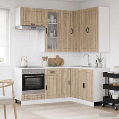 Μονάδα κουζίνας PORTO 8 pcs Sonoma Δρυς Επεξεργασμένο Ξύλο 3438423