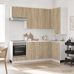 Μονάδα κουζίνας LYON 8 pcs Sonoma Δρυς Επεξεργασμένο Ξύλο 3438441