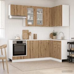 Μονάδα κουζίνας LYON 8 pcs Artisan Δρυς Επεξεργασμένο Ξύλο 3438514