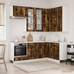 Μονάδα κουζίνας LYON 8 pcs Καπνισμένο Ξύλο Δρυός 3438519
