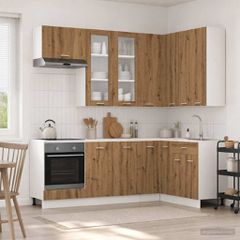 Μονάδα κουζίνας LYON 8 pcs Artisan Δρυς Επεξεργασμένο Ξύλο 3438522