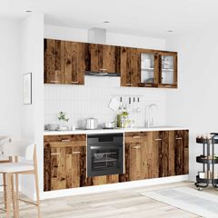 Μονάδα κουζίνας Lyon 8 pcs Επεξεργασμένο ξύλο 3445857