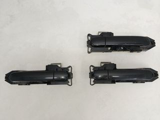 NISSAN NOTE '08 1.4 16V (5Θ) ΧΕΡΟΥΛΙΑ ΠΟΡΤΩΝ ΕΞΩΤΕΡΙΚΑ ΜΑΥΡΑ (Ε.ΔΕΞΙ,Π.ΑΡΙΣΤ,Π.ΔΕΞΙ) ΚΑΙ ΜΥΛΟΣ ΑΡΙΣΤΕΡΗΣ ΠΟΡΤΑΣ (K)