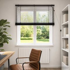 Βενετσιάνικη Σκίαση Σκούρο Καφέ 110 x 130 cm 35 mm 42015543