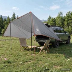 Περίπτερο Οχήματος Γκρι και Πορτοκαλί 518 x 580 x 215 εκ. 42028557