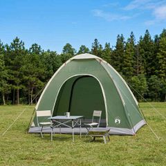 Σκηνή Camping με στέγη με αέρα αέρα Πράσινο 190 x 140 x 105 εκ. 42028627
