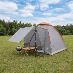 Σκηνή Camping με στέγη με αέρα αέρα Γκρι και Πορτοκαλί 2 Άτομα 42028644
