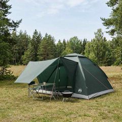 Σκηνή Camping με στέγη Στρατιωτικό Πράσινο 275 x 215 x 125 εκ. 42028650