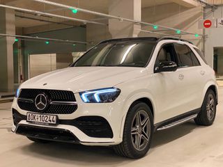 Mercedes-Benz GLE 300 2021 4-MATIC Amg Line Panorama ΜΠΕΖ ΔΕΡΜΑΤΙΝΑ ΕΛΛΗΝΙΚΟ!-thumb-1