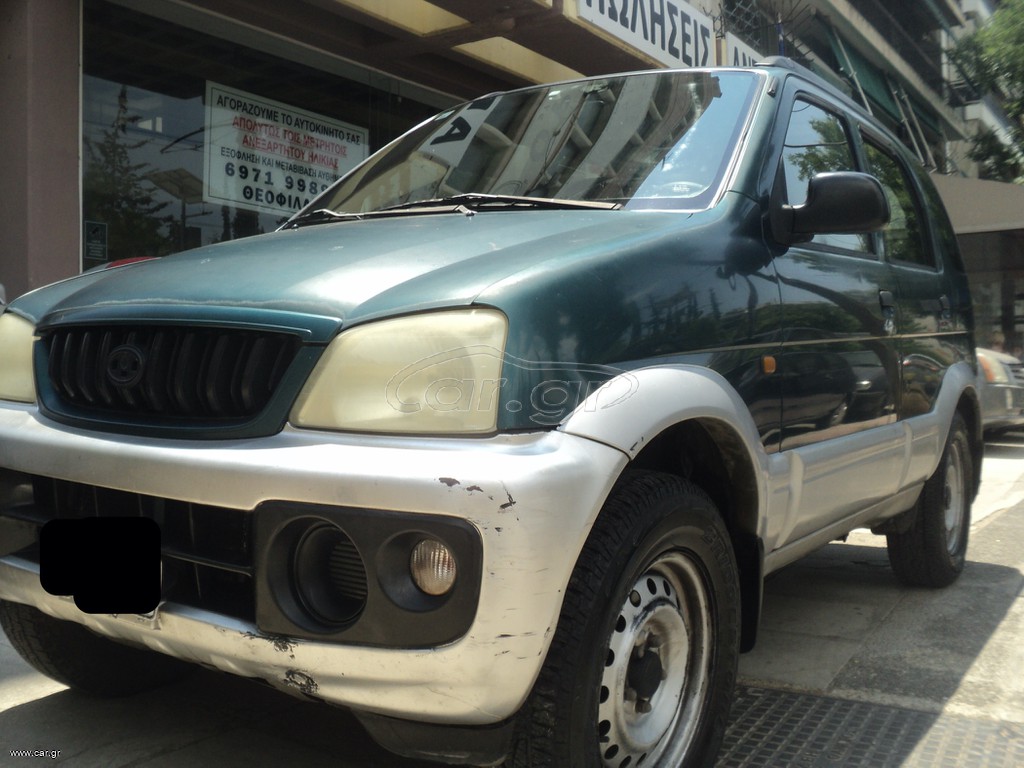Daihatsu Terios 2002 ΘΕΟΦΙΛΑΤΟΣ ΕΠΙΛΕΓΜΕΝΟ ΟΧΗΜΑ//1.3cc.A.C.5ΠΡΤ.4Χ4//ΑΝΤΑΛΛΑΓΕΣ