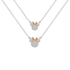Disney Minnie Set 2 mother + daughter necklace