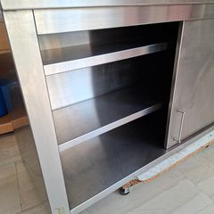 Πιατοθήκη ανοξείδωτη 140,5*41,5*70,5 εκ, με 2 ρυθμιζόμενα ράφια. Ποιότητα & Τιμή Stockinox-thumb-15