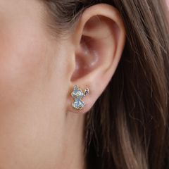 Disney Stitch Love earrings-thumb-3