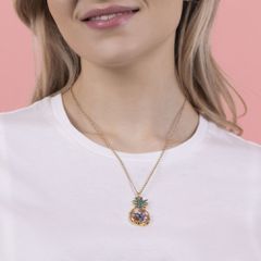 Disney Stitch Pineapple necklace-thumb-4