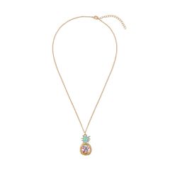 Disney Stitch Pineapple necklace-thumb-2