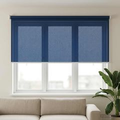 Ρολό Εξωτερικού Χώρου 90% Φραγμός UV Μπλε 140 x 140 cm HDPE 42036042