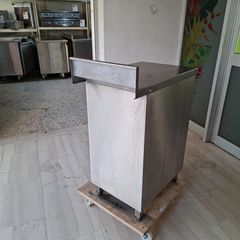 Συρταριέρα ανοξείδωτη 43,5*70*90/100 εκ, ερμάριο με 4 συρτάρια και σήκωμα. Ποιότητα & Τιμή Stockinox-thumb-3