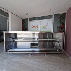 Φούσκα εξαερισμού 302*110*60 εκ με 1 τρύπα εξόδου στο κέντρο, παραλληλόγραμμη, με φωτισμό & φίλτρα.. Ποιότητα & Τιμή Stockinox-thumb-7