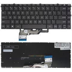 Πληκτρολόγιο - Laptop Keyboard για HP Envy x360 2-in-1 15-FE 15Τ-FE 15Τ-FE100 15-FE0013DX 15-FH0013DX N49284-001 N49283-001 PK133W62A00 TPN-C165 US No Frame Backlight Brown ( Κωδ.40390USBLBROWN )