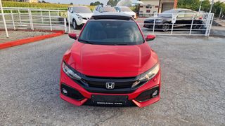 Honda Civic 2018 1.0CC TURBO VTEC 130PS ΗΛΙΟΡΟΦΗ*NAVI*ΚΑΜΕΡΑ*EURO6B-thumb-1