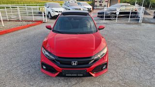 Honda Civic 2018 1.0CC TURBO VTEC 130PS ΗΛΙΟΡΟΦΗ*NAVI*ΚΑΜΕΡΑ*EURO6B-thumb-4