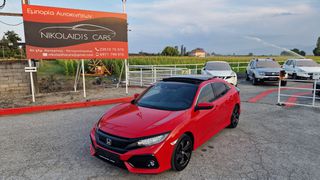 Honda Civic 2018 1.0CC TURBO VTEC 130PS ΗΛΙΟΡΟΦΗ*NAVI*ΚΑΜΕΡΑ*EURO6B-thumb-6