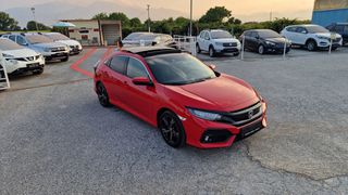 Honda Civic 2018 1.0CC TURBO VTEC 130PS ΗΛΙΟΡΟΦΗ*NAVI*ΚΑΜΕΡΑ*EURO6B-thumb-8