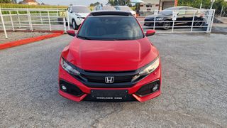 Honda Civic 2018 1.0CC TURBO VTEC 130PS ΗΛΙΟΡΟΦΗ*NAVI*ΚΑΜΕΡΑ*EURO6B-thumb-10