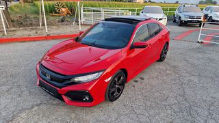 Honda Civic 2018 1.0CC TURBO VTEC 130PS ΗΛΙΟΡΟΦΗ*NAVI*ΚΑΜΕΡΑ*EURO6B-thumb-16