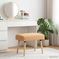 παγκάκι Μονόχρωμο Μπεζ 60 x 40 x 45 εκ. Μπουκλέ 42038404