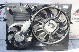 Βεντιλατέρ VW TOUAREG (2003-2007) 0130706809 7L0121203G 0130706202 7L0959455E 1137328163 διπλό σε πλαίσιο