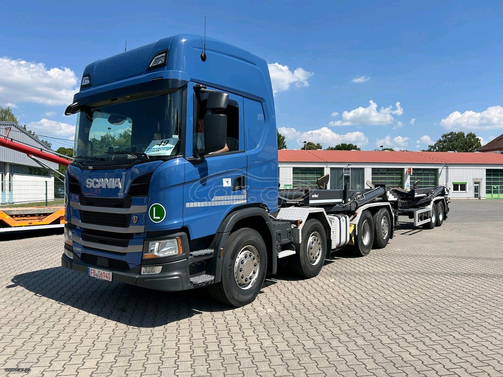 Ανατρεπόμενο Για Containers Με Βραχίονες Scania 2020 G500 NGS