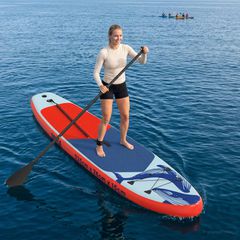 Φουσκωτή σανίδα για paddle board SCYLLA 335 x 76 x 15 εκ. Μπλε 42039118