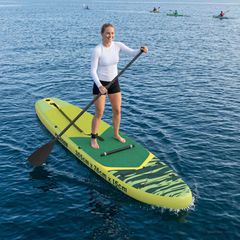 SUP Board με κάθισμα 2 σε 1 POSEIDON 305 x 76 x 15 cm Πράσινο 42039127