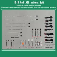 DIQ AMBIENT AUDI A6 (4G) (Digital iQ Ambient Light for Audi A6 mod. 2012-2018 with 18 Lights)