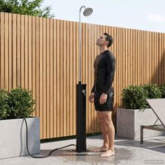 Ηλιακό ντους με κεφαλή ντους 20 l PVC, ABS, Κράμα ψευδαργύρου 42039808