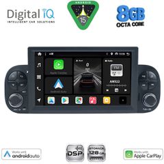DIGITAL IQ BXF 722_CPAA (7" DECK) MULTIMEDIA SYSTEM for FIAT PANDA mod. 2012-2021