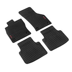 LAMPA - ΠΑΤΑΚΙΑ ΑΥΤΟΚΙΝΗΤΟΥ ΑΠΟ ΛΑΣΤΙΧΟ ΓΙΑ SEAT LEON 5D / SC / ST / X-PERIENCE 01/2013-05/2020 / GOLF 7+8 01/2020+ PILOT ECO GOMMA STYLE Β (ΜΕ ΚΟΥΜΠΩΜΑΤΑ) - 4 ΤΕΜ.
