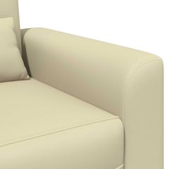 Πολυθρόνα Κρεμ Τεχνητό Δέρμα 42042467-thumb-5