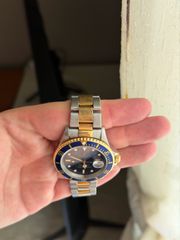 Rolex Submariner 16613 Two Tone Bluessy-thumb-8