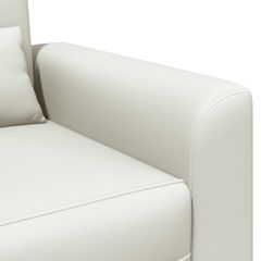 Πολυθρόνα Λευκό Τεχνητό Δέρμα 42042474-thumb-5