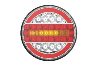 Amio - ΦΑΝΑΡΙ ΠΙΣΙΝΟ RCL-07-LR 10-30V LED ΣΤΡΟΓΓΥΛΟ Φ140x38mm ΜΕ ΚΑΛΩΔΙΟ 1ΤΕΜ (02372/AM)
