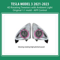DIGITAL IQ AMBIENT TS 3920 TESLA MODEL 3 mod. 2021-2023 (Ambient Light 4D Rotating Tweeters)